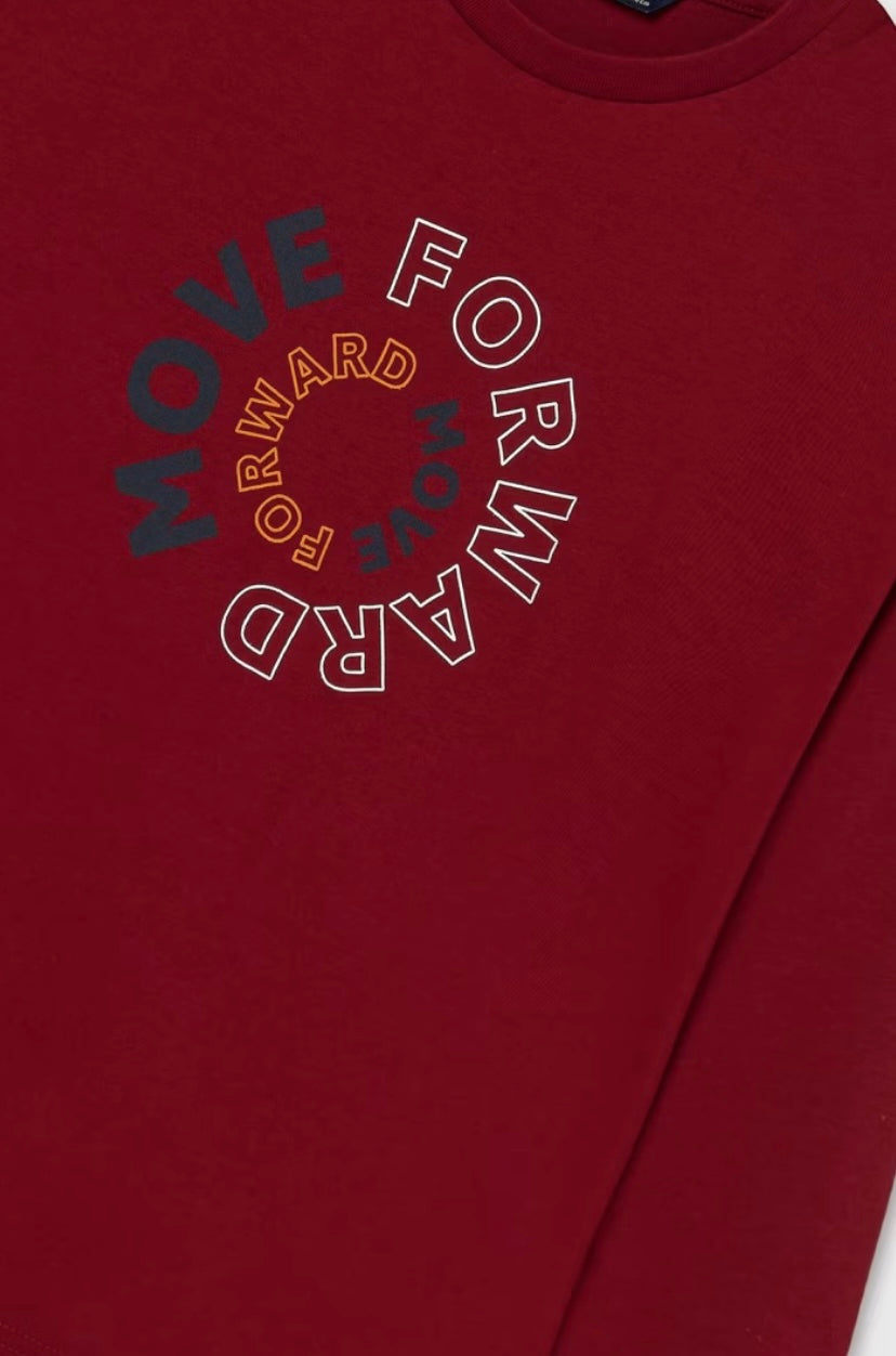 Camiseta texto básica chico Mayoral- Nukutavake