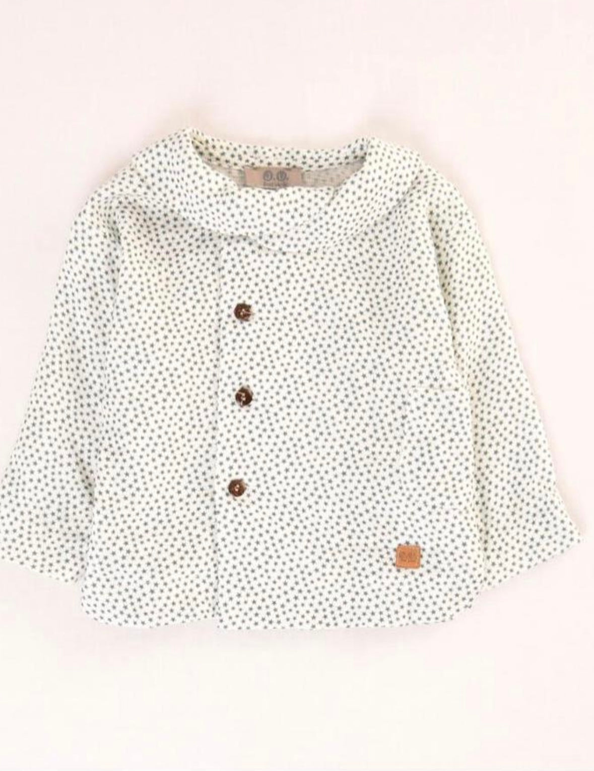 Conjunto peto pana y blusa bebé para niño José Varón