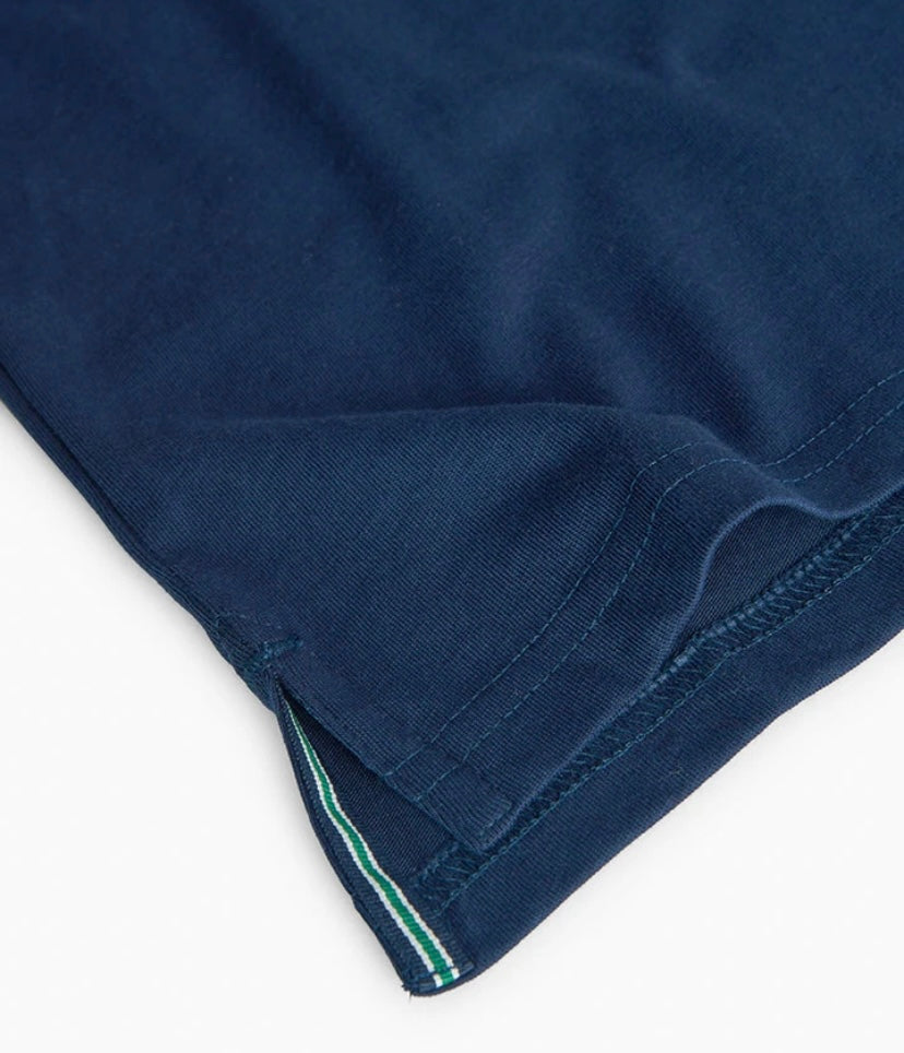 Camiseta de punto de niño en azul marino Boboli