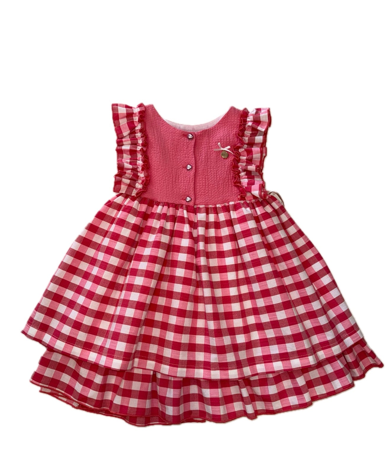 Vestido Marbella cuadros Alhuka