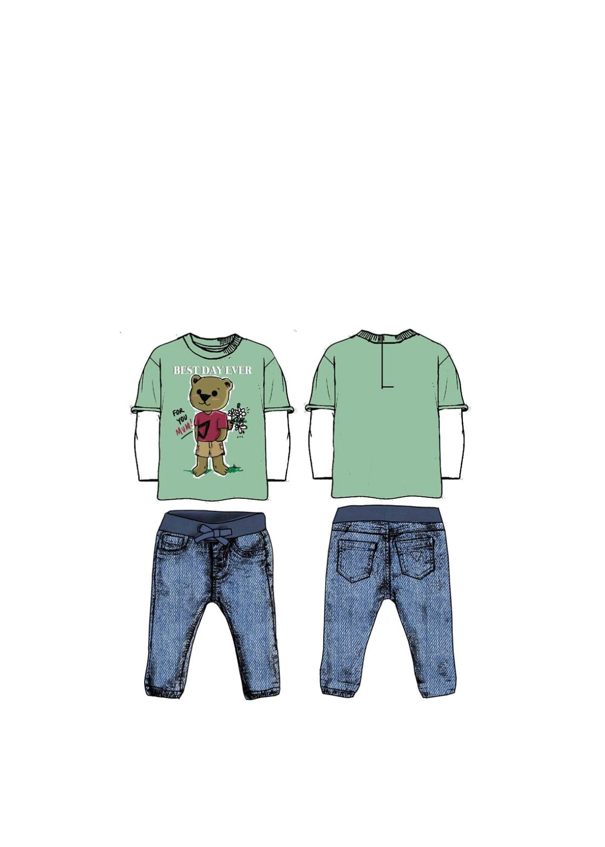 Conjunto para niño GUESS