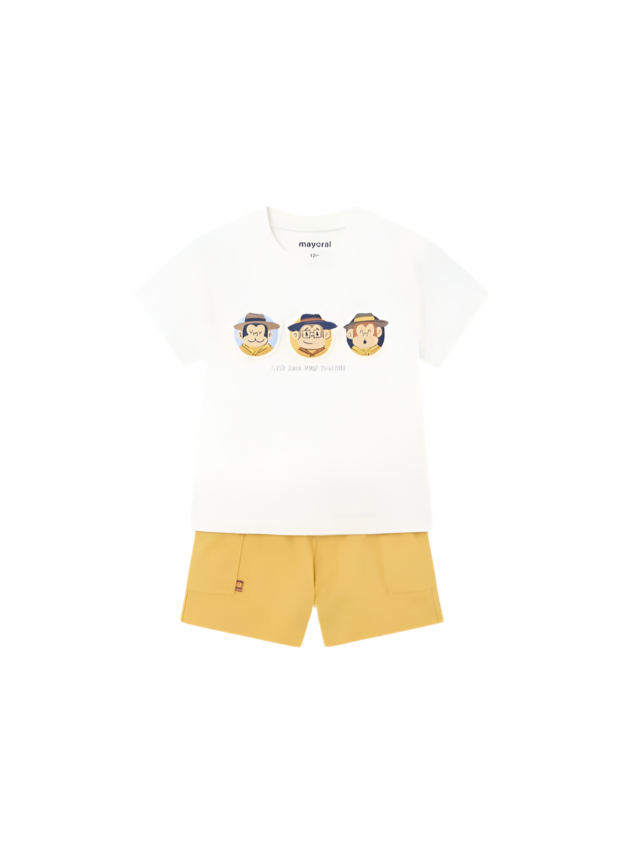 Conjunto Mayoral 2 piezas cargo Better Cotton bebé