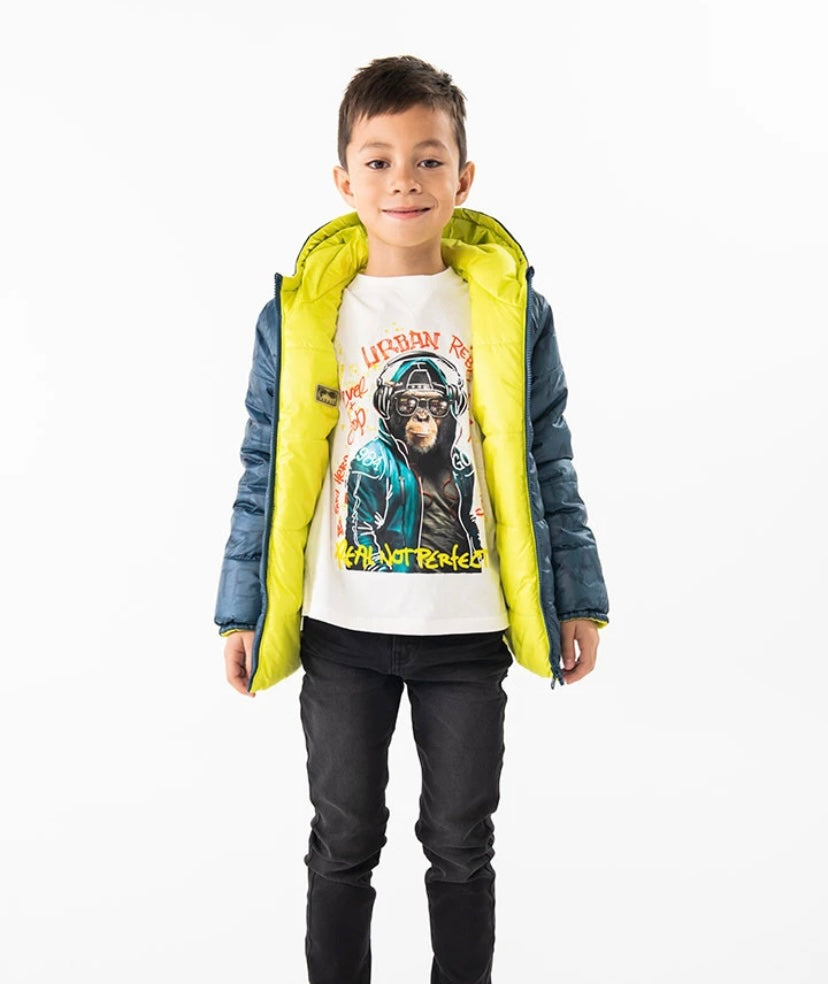 Camiseta de punto para niño estampado Boboli
