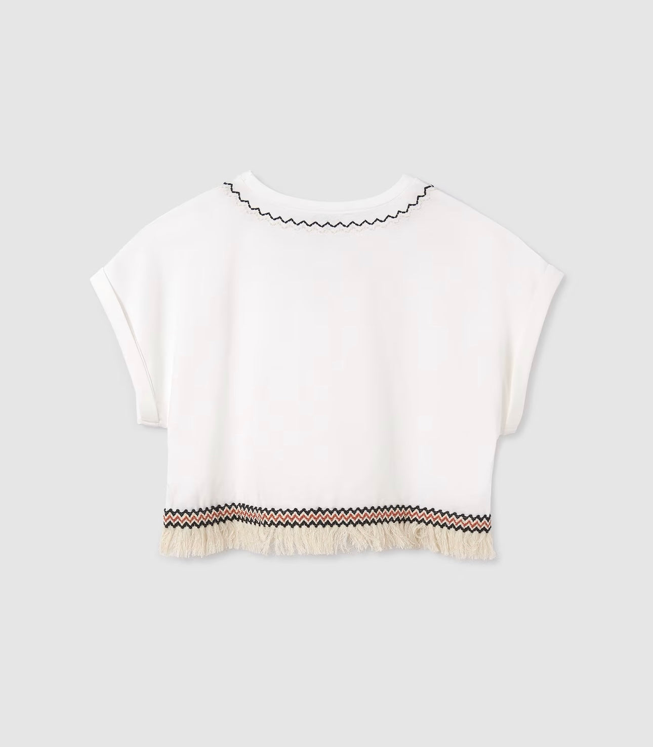 Camiseta flecos Better Cotton chica Mayoral