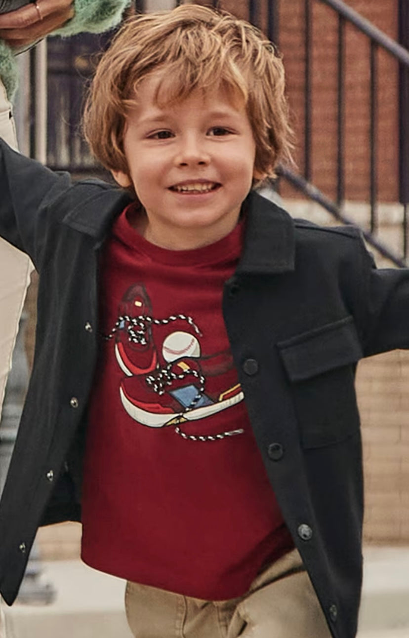 Camiseta zapatillas niño Mayoral