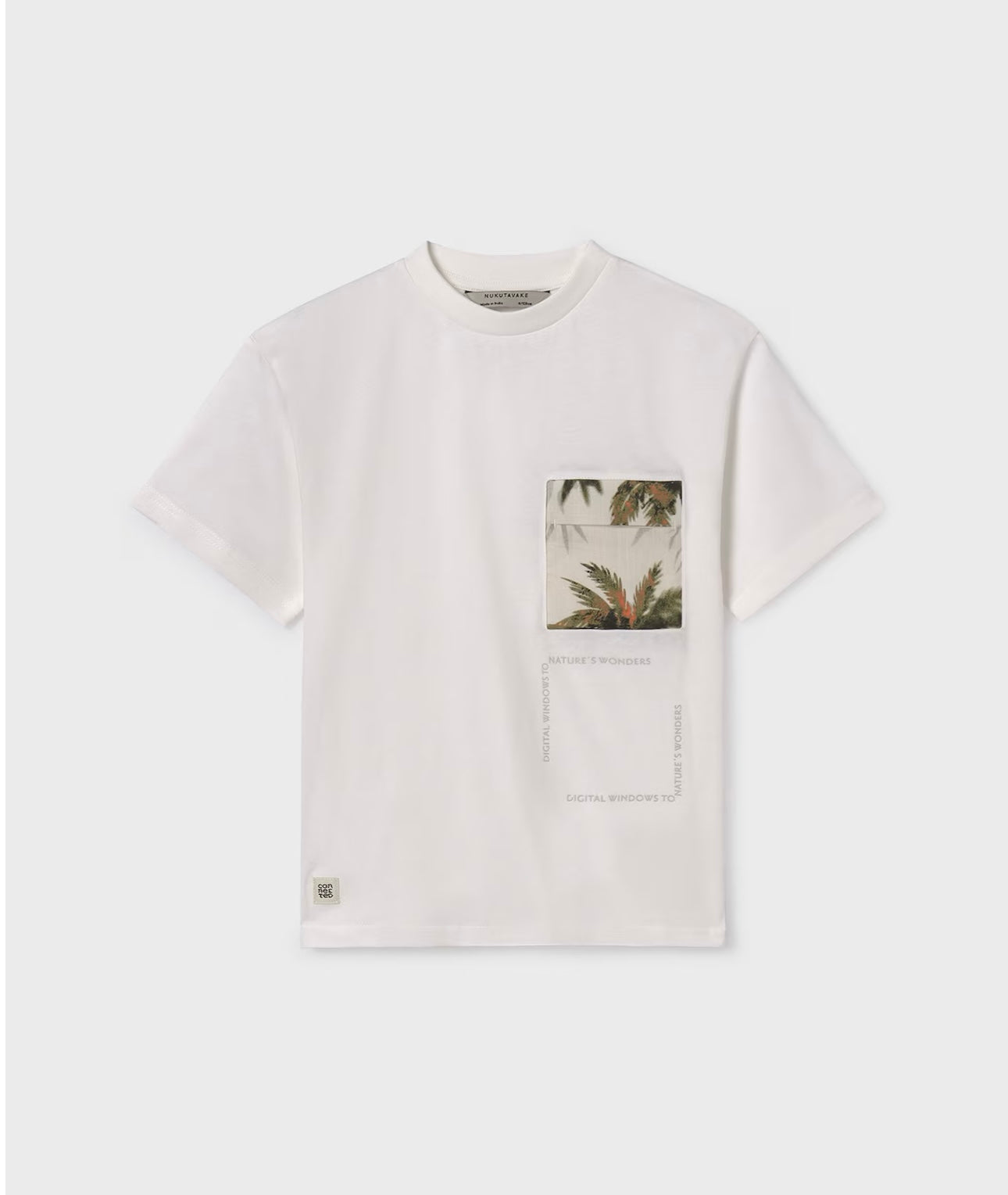 Camiseta hombro caído bolsillo Better Cotton chico Mayoral-Nukutavake