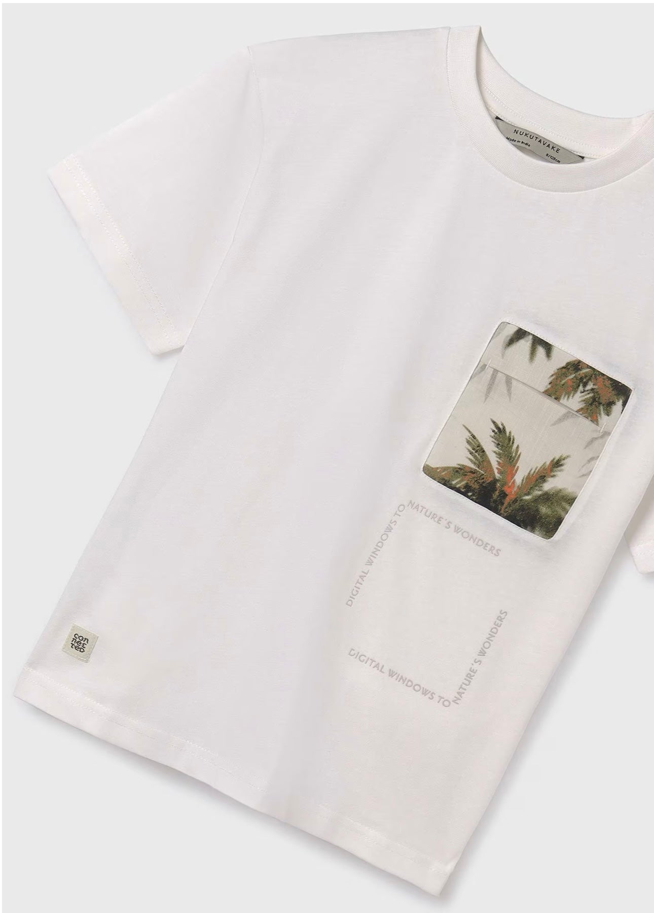 Camiseta hombro caído bolsillo Better Cotton chico Mayoral-Nukutavake