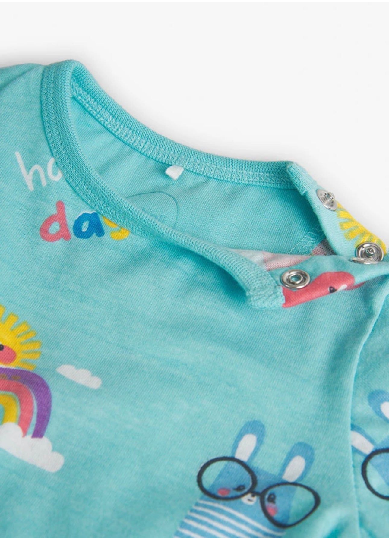 Pack de punto combinado estampado de bebé Boboli