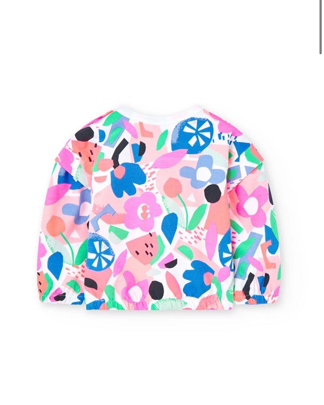 Sudadera de felpa estampada de bebé niña Boboli