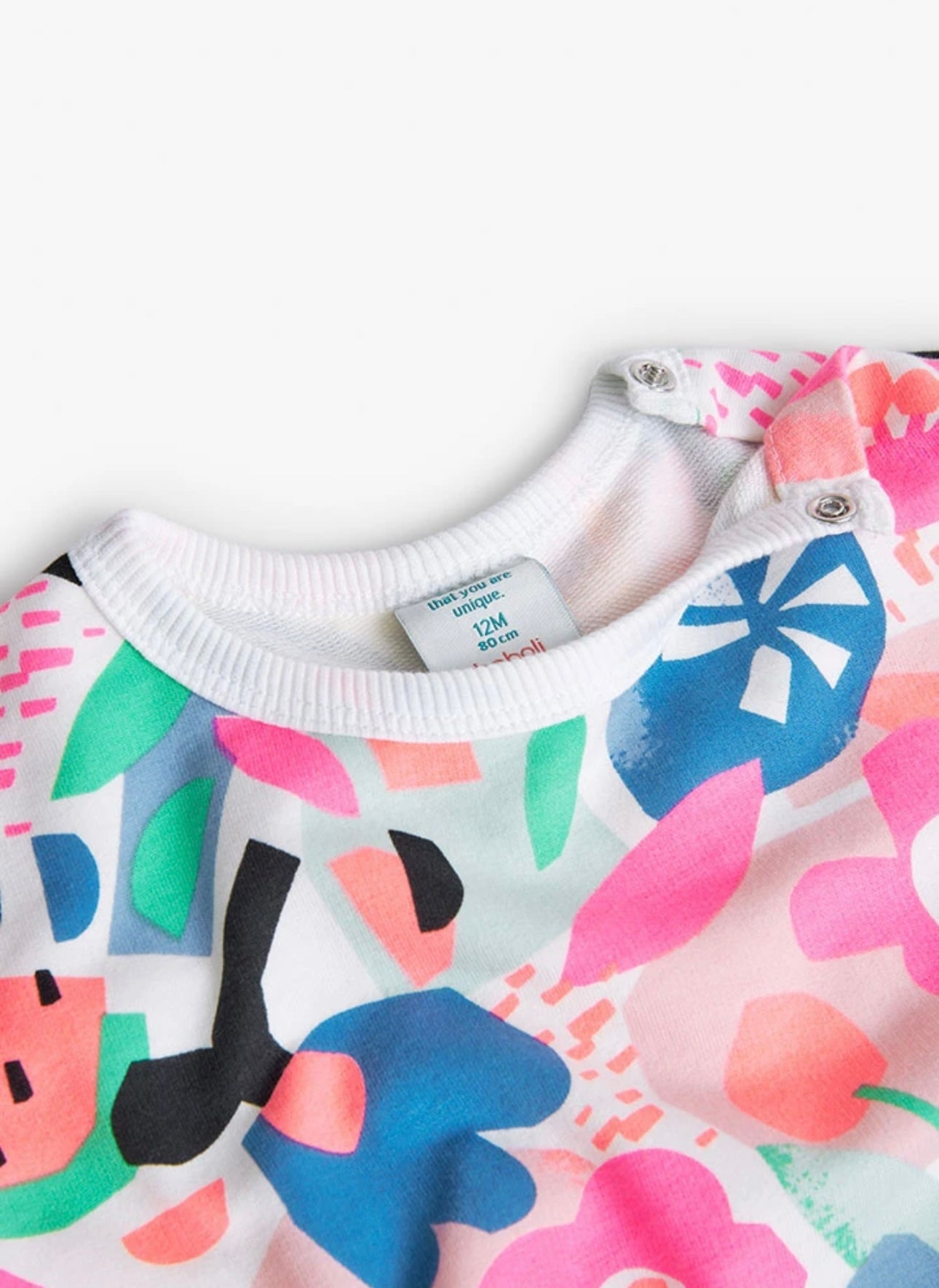 Sudadera de felpa estampada de bebé niña Boboli