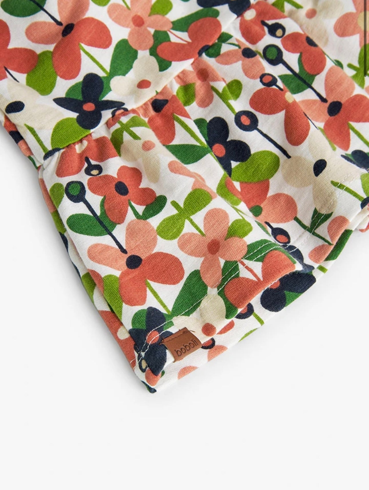 Sudadera de felpa con estampado de flores de bebé niña Boboli