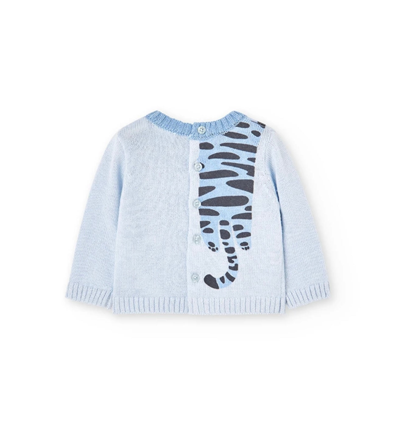 Pack punto combinado pantalon y jersey de bebé niño Boboli