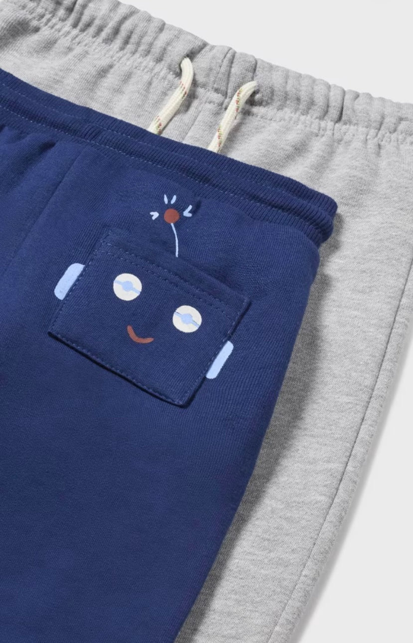 Chándal 2 pantalones robot bebé Mayoral