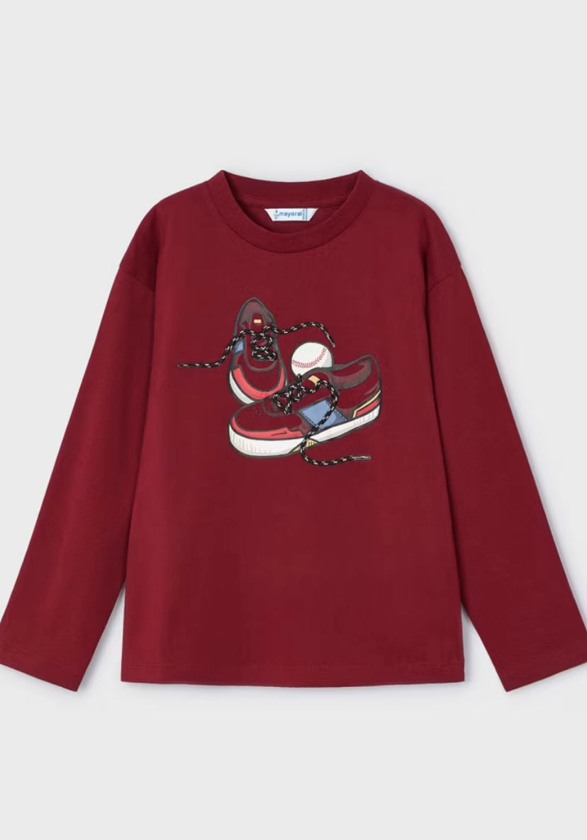 Camiseta zapatillas niño Mayoral