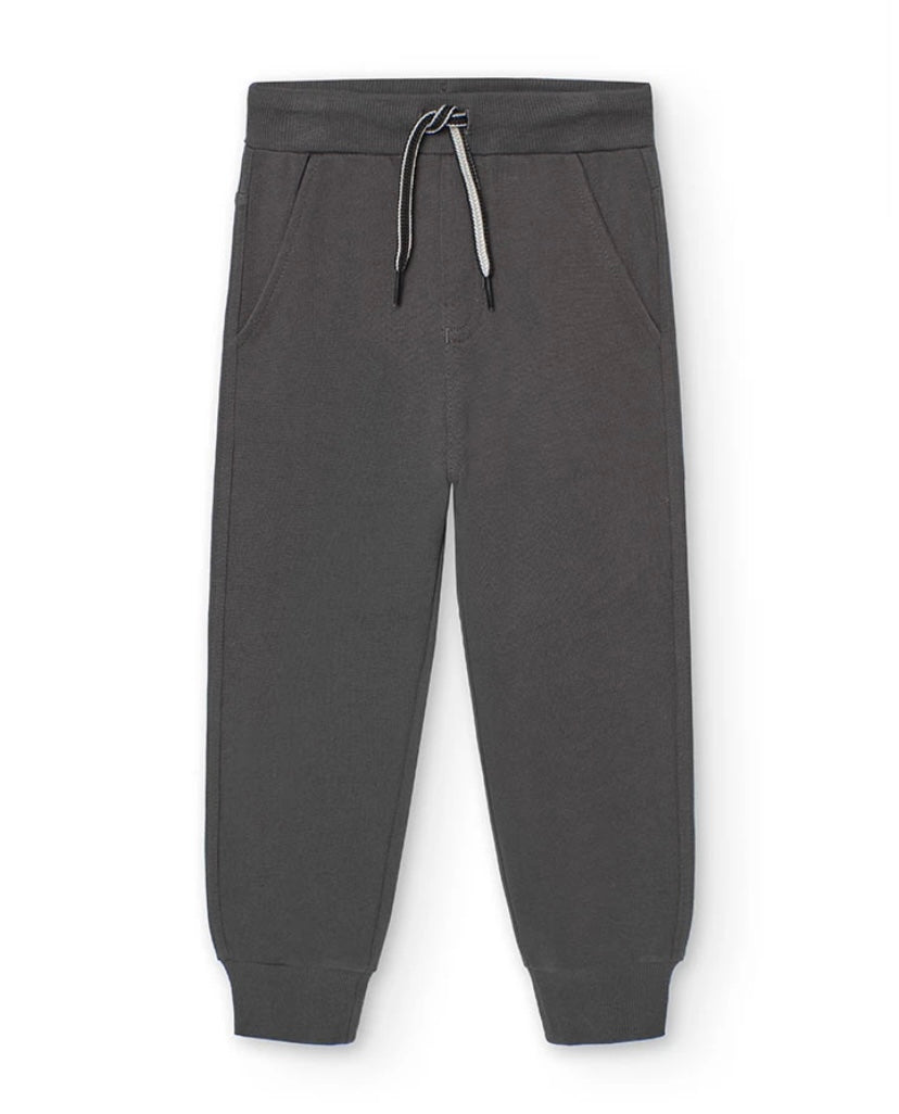 Conjunto de niño con estampado en gris Boboli