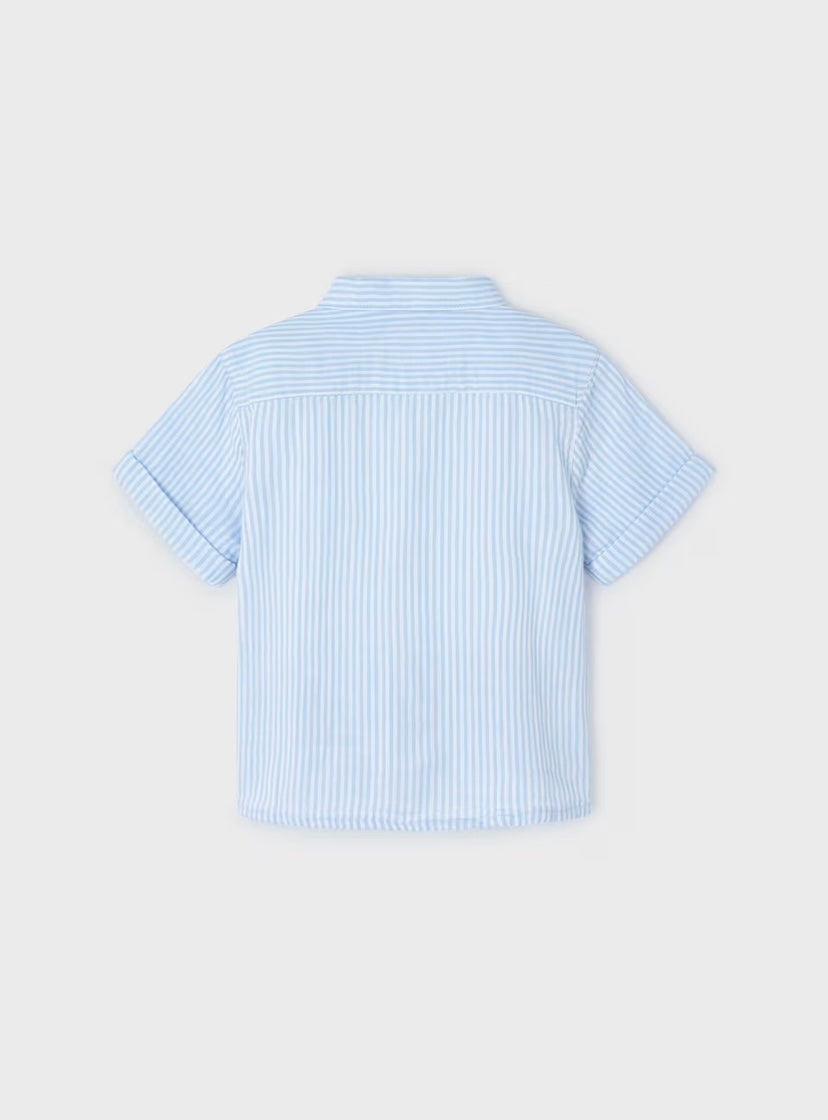 Camisa rayas bambula Better Cotton niño Mayoral