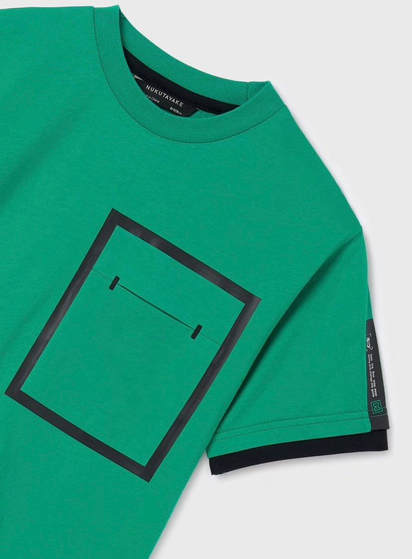 Camiseta oversize contrastes chico Mayoral-Nukutavake