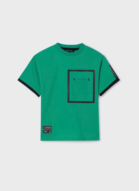 Camiseta oversize contrastes chico Mayoral-Nukutavake