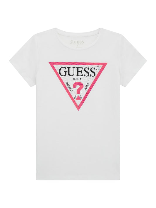 Camiseta manga corta de niña GUESS