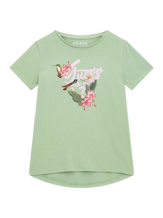 Camiseta manga corta de niña GUESS